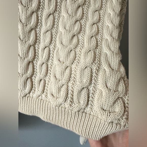 Pull&Bear | Cable Knit Crop Sweater - Picture 9 of 11